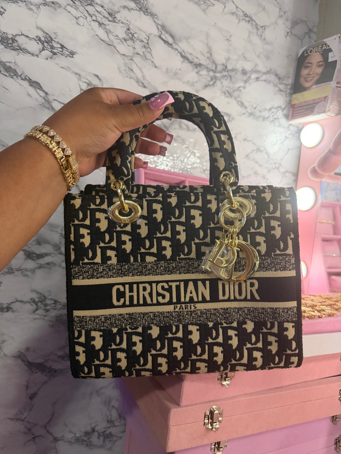 Dior tote bag