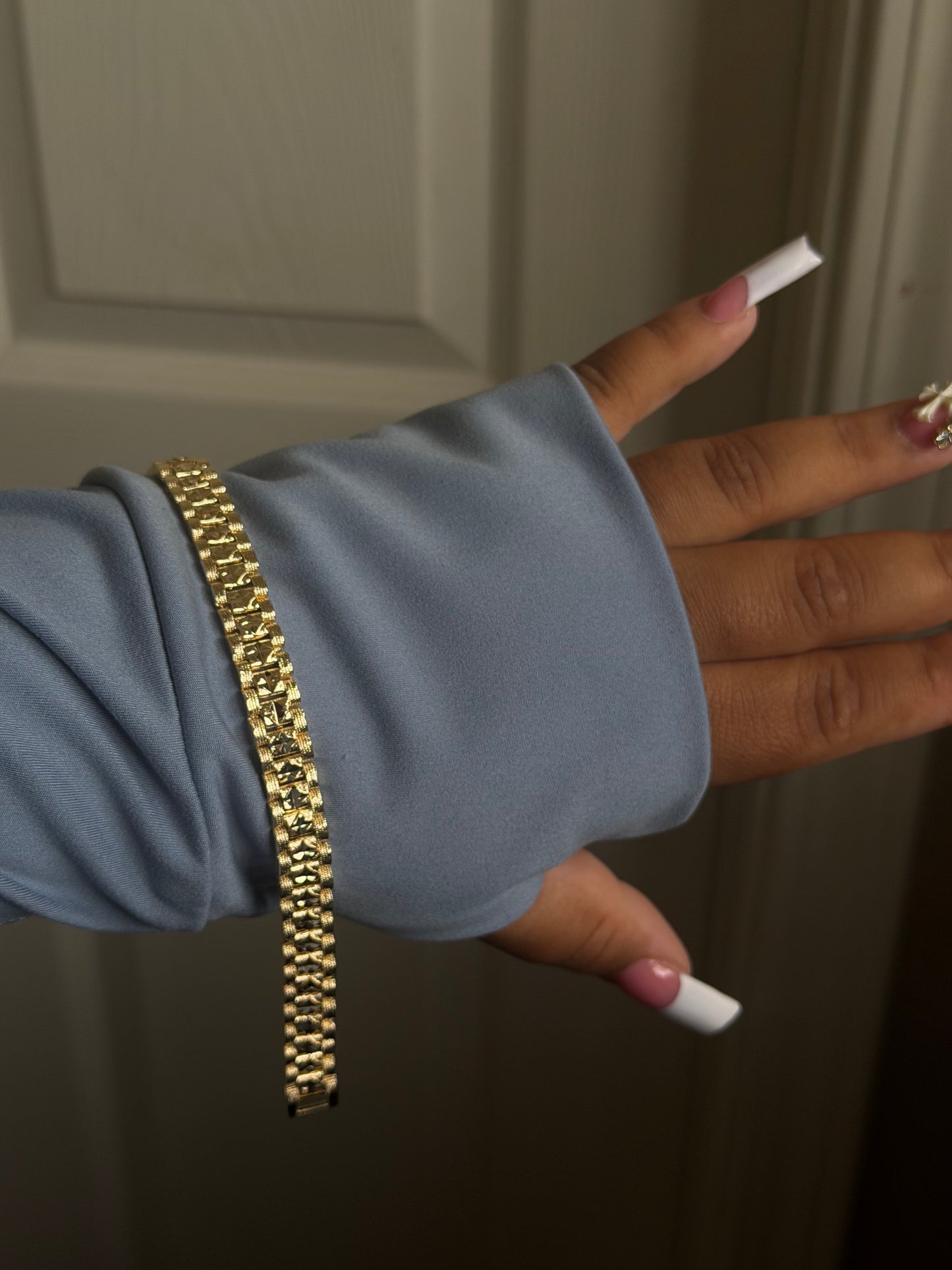 Gold Rolex bracelet