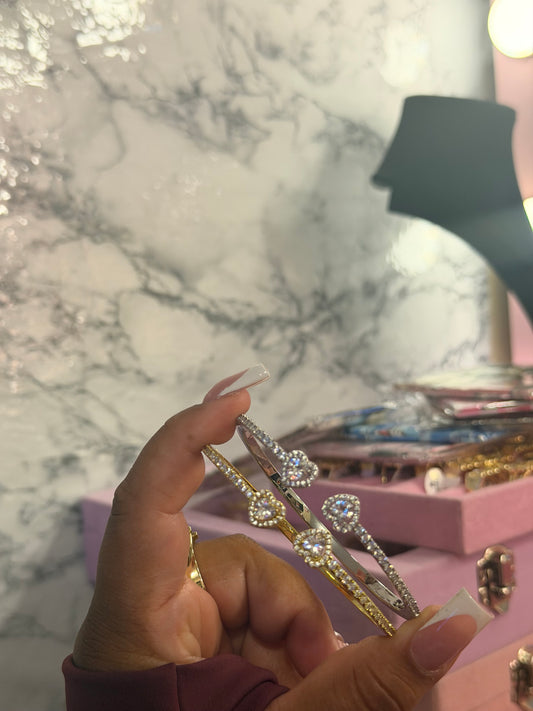 Heart bangle