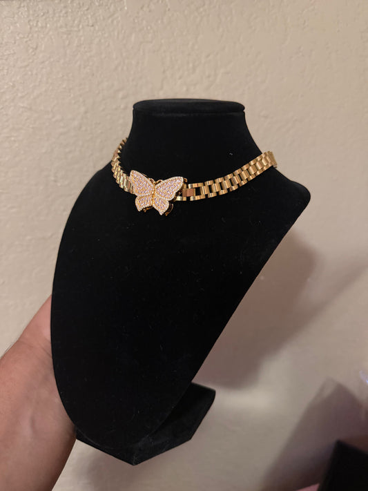 Butterfly Rolex chain ✨