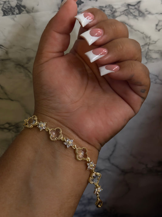 White clover bracelet