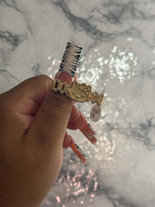 HK Double ring finger ✨