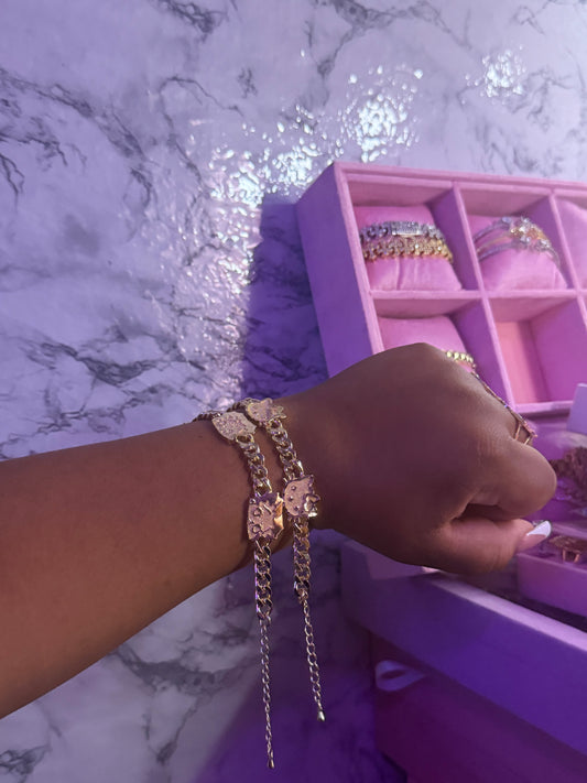 BB & HK CUBAN BRACELET