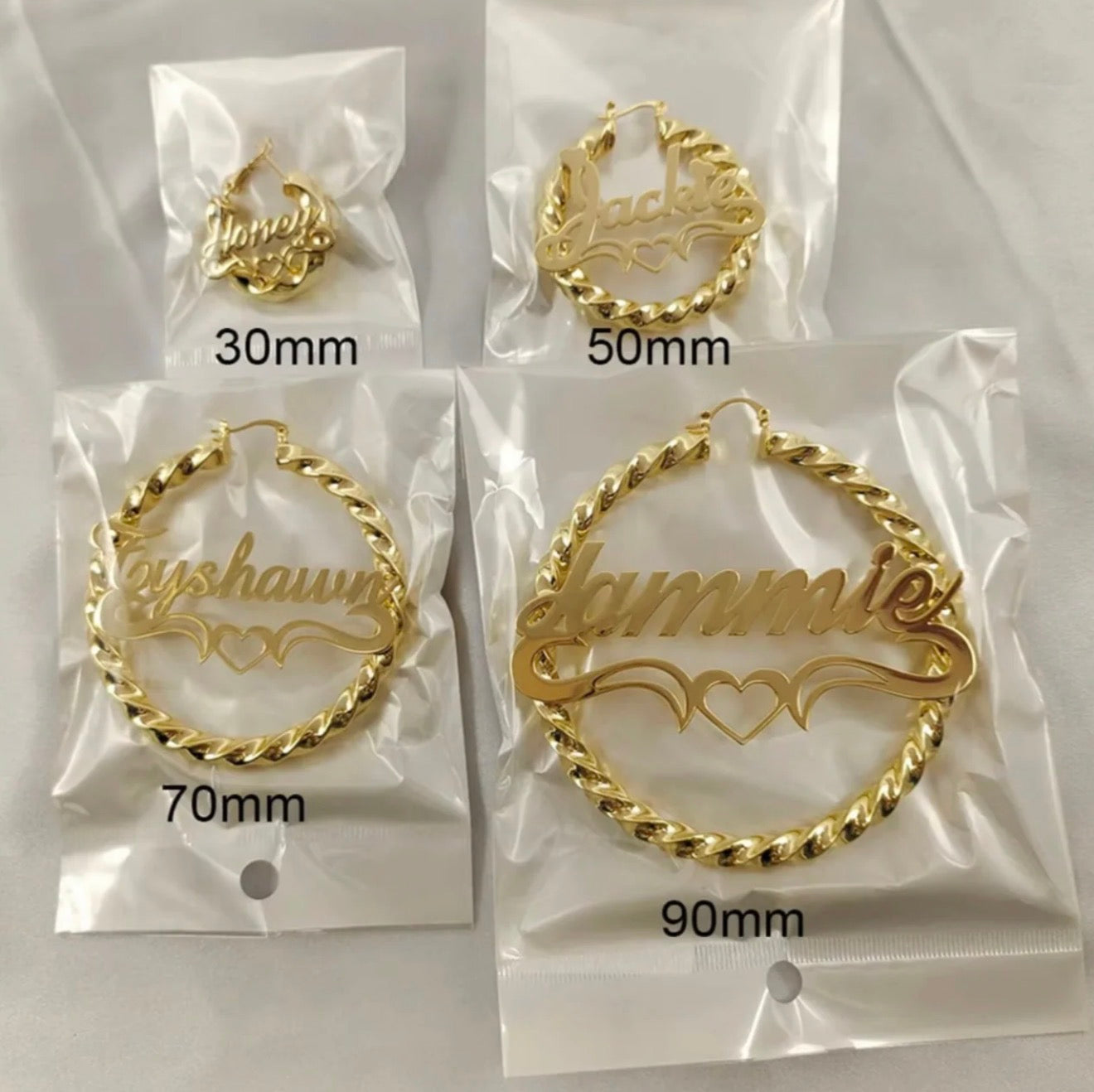 Betty boop hoops