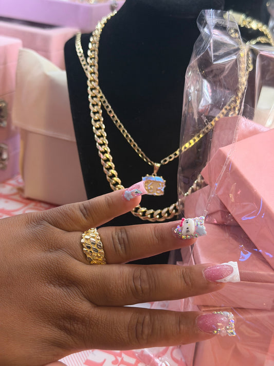 Chunky Nugget ring