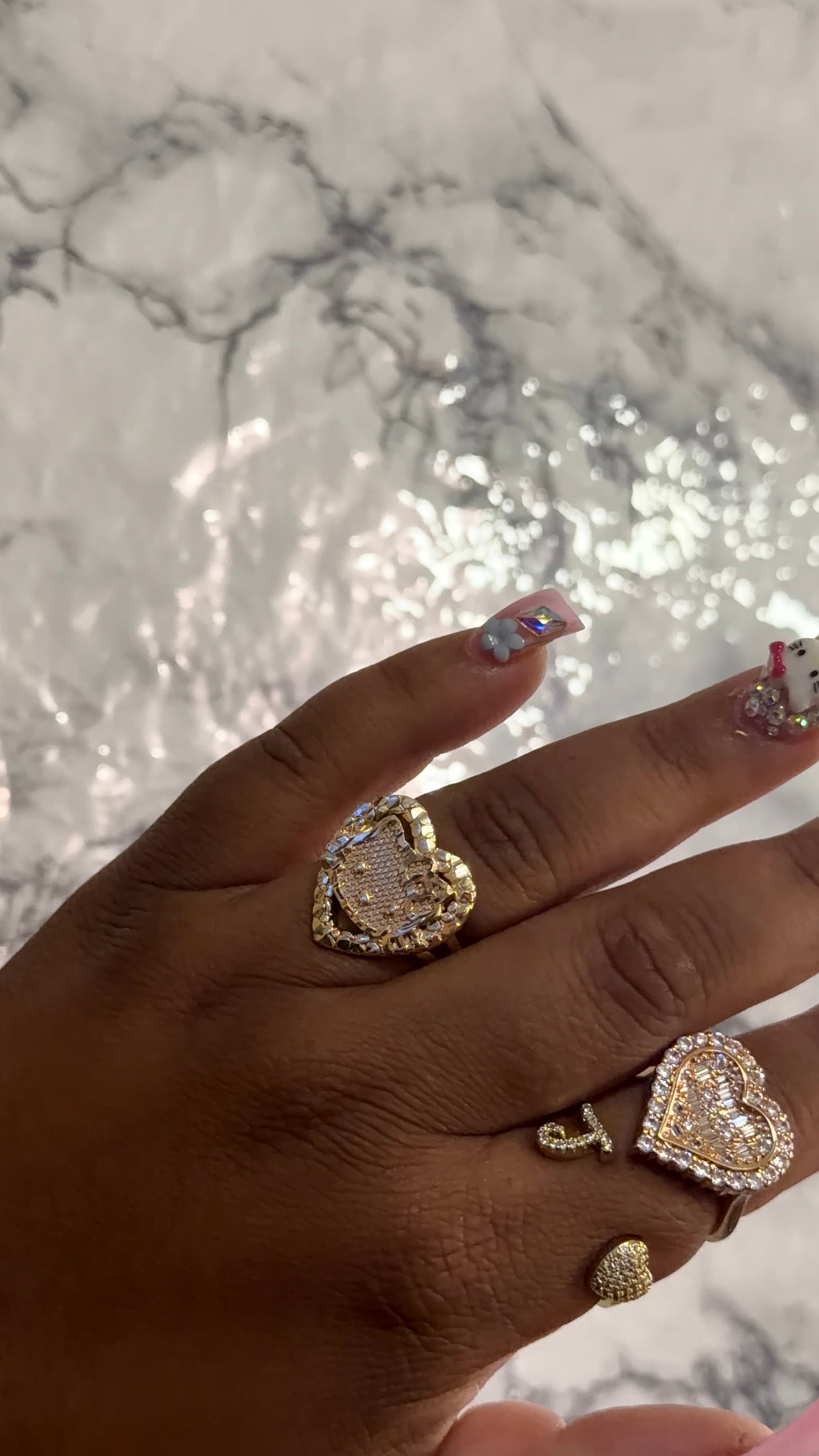 Hrt nugget hk ring