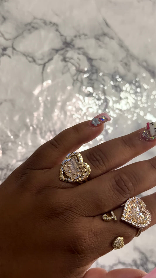 Hrt nugget hk ring