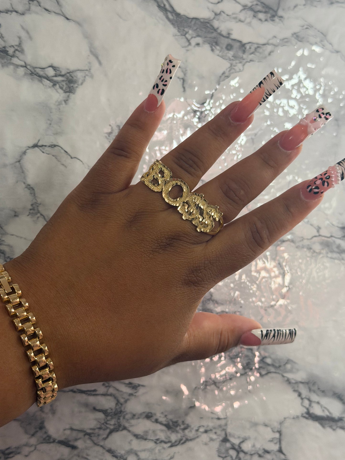Boss double ring 💎