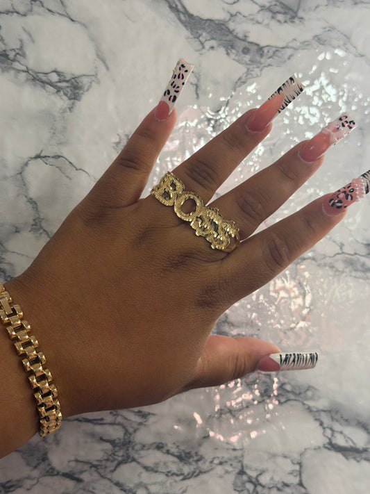 Boss double ring 💎