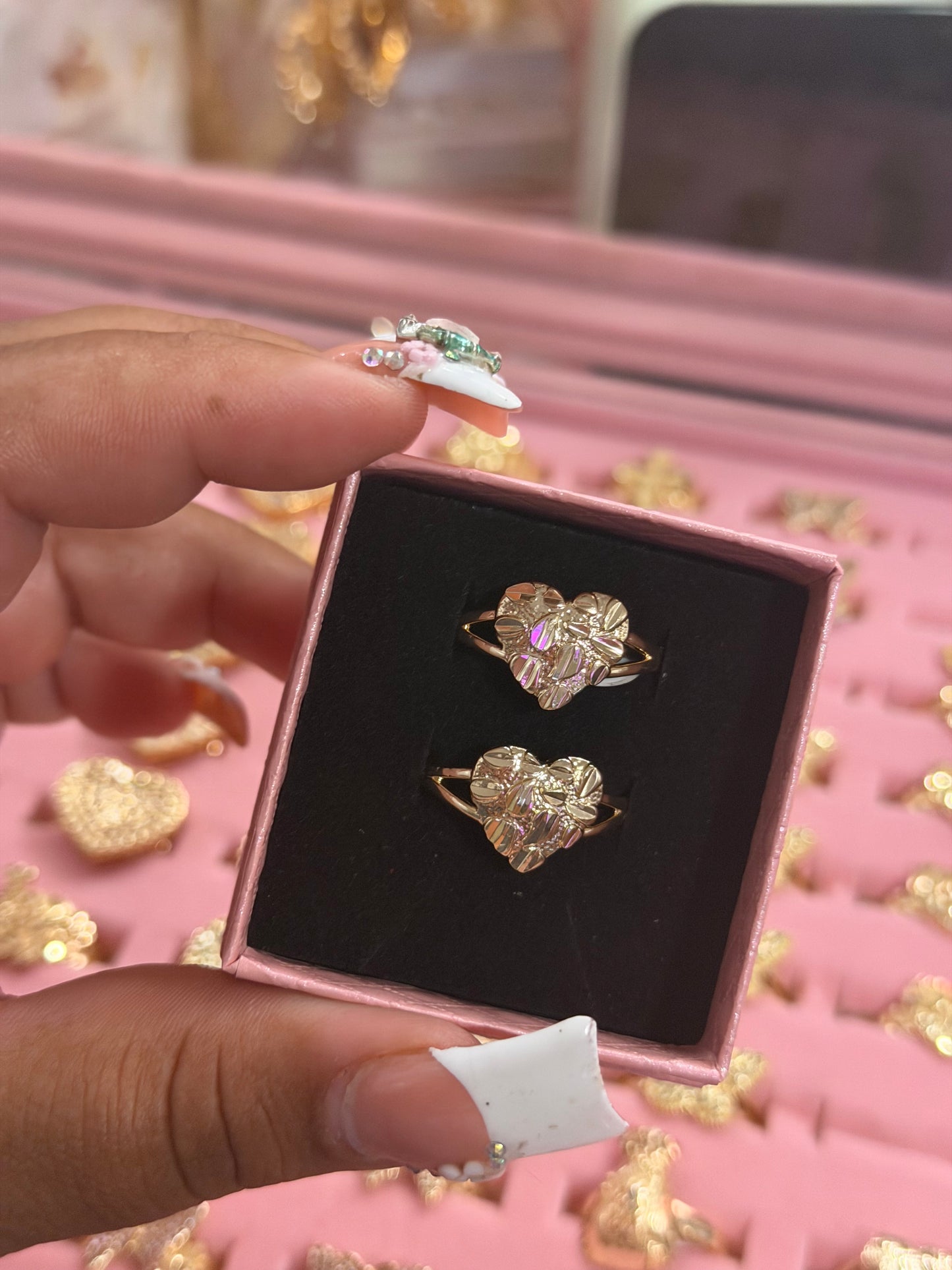 Gold filled HRT nugget ring