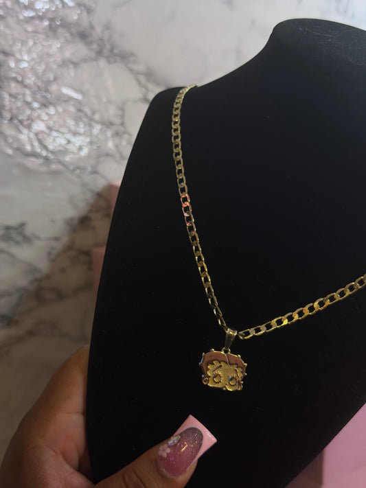Betty boop necklace
