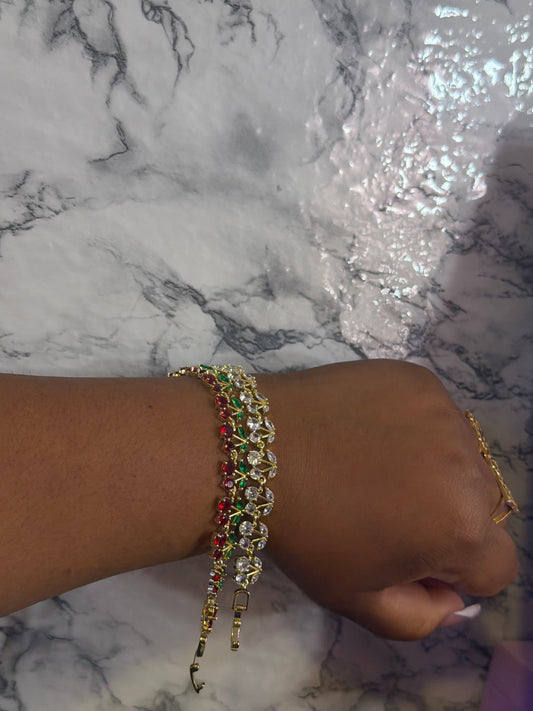 Cherry bracelet