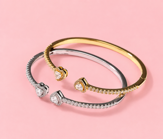 Heart bangle